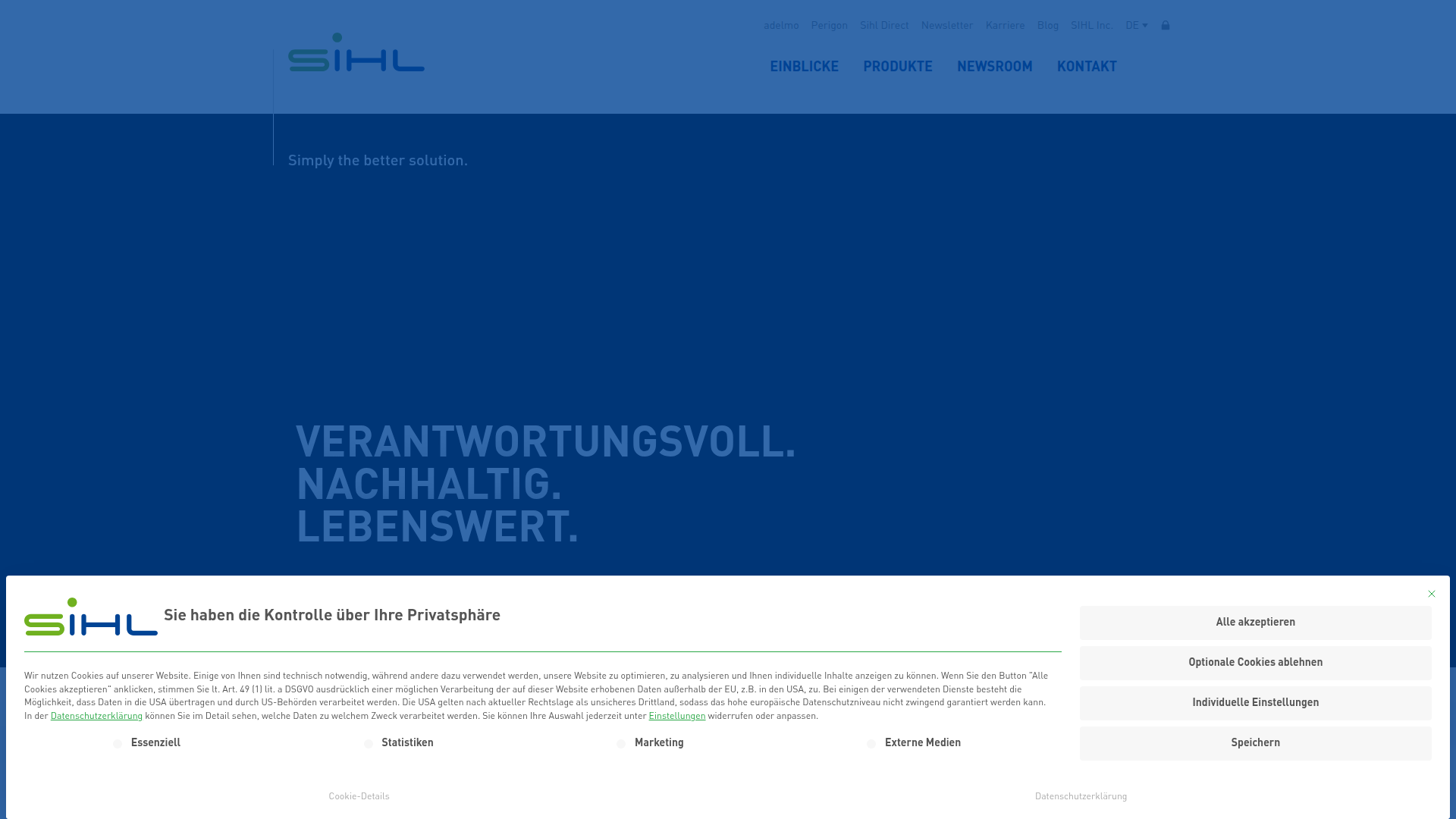 SIHL - Webdesign & Entwicklung Projekt von München ONLINEagentur